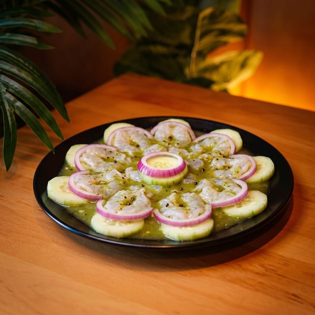 Aguachile Salsa Verde.